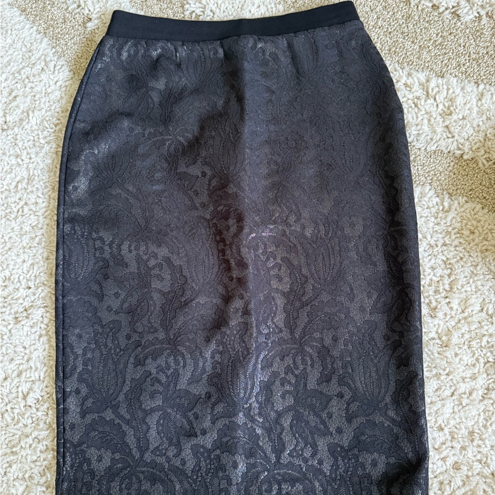 Dorothy Perkins Black Midi Pencil Skirt for Cocktail